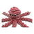 Gor Pets Gor Reef Holiday Christmas Soft Octopus Dog Toy