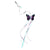 KONG Cat Teaser Butterfly Cat Toys