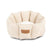 Scruffs Boucle Cat Bed - Ivory - 45cm