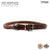 Ancol Heritage Round Chestnut Leather Dog Collar