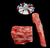 The Dogs Butcher Raw Dog Food - Beef Ribs & Spine 1kg