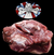 The Dogs Butcher Raw Dog Food - Boar Chunks 1kg