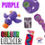 Trusty Pet Supplies Blue, Green, Orange, Red, Purple Or Yellow Dog Toy Bundle - A Selection of Dog Toys and Treats