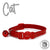 Ancol Red Gloss Reflective Cat Collar