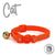 Ancol Orange Hi Vis Cat Collar