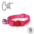 Ancol Pink Hi Vis Cat Collar