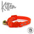Ancol Kitten Collar Hi Vis Orange