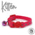 Ancol Kitten Collar Hi Vis Pink