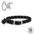 Ancol Black Softweave Reflective Cat Collar