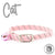 Ancol Pink Softweave Reflective Cat Collar