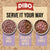DIBO - Raw Dog Food Freeflow Lamb & Tripe 1kg