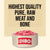 DIBO - Raw Dog Food Freeflow Pork 1kg