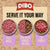 DIBO Raw Dog Food Freeflow Turkey 1kg