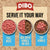 DIBO - Raw Dog Food Freeflow Surf & Turf 1kg