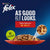 FELIX® As Good As it Looks Meaty Selection in Jelly (Chicken, Lamb, Beef, Ham) Wet Cat Food 12 x 85g