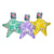 Gor Pets Gor Reef Star Fish Plush Pet Toys - Purple/Green/Yellow