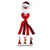 KONG Holiday Wubba Assorted Large Style 2
