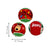 KONG Holiday SqueakAir Balls 6-pk Small Style 2