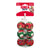 KONG Holiday SqueakAir Balls 6-pk Medium Style 2