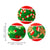 KONG Holiday SqueakAir® Balls 6-pk Medium