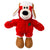 KONG Holiday Wild Knots Bear Red Medium/Large