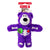 KONG Halloween Wild Knots Skeleton Bear Purple Medium/Large