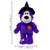 KONG Halloween Knots Witch Bear Purple Medium/Large