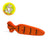 Ancol Just 4 Pets Wooden Carrot Cruncher Chew