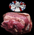 The Dogs Butcher Raw Dog Food - Meaty Lamb Chunks 1kg