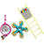 Happy Pet The Bird House Mirror, Ladder & Carousel Multipack