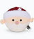Pet Face Squeaky Santa Face Plush Christmas Dog Toy