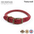 Ancol Timberwolf Leather Round Dog Collar