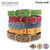 Ancol Timberwolf Leather Dog Collar