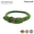 Ancol Timberwolf Leather Round Dog Collar
