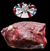 The Dogs Butcher Raw Dog Food - Venison Chunks 500g