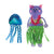 KONG Cat Tropics Hula 2 Pack Cat Toys