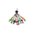Happy Pet Carnival Bird Parrot Toy