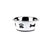 Classic Non Slip Posh Paws Dish 215mm White