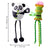 KONG Cat Scrattles Panda 2 Pack Cat Toys