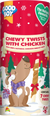 Good Boy Christmas Chicken Twisters Tube 75g