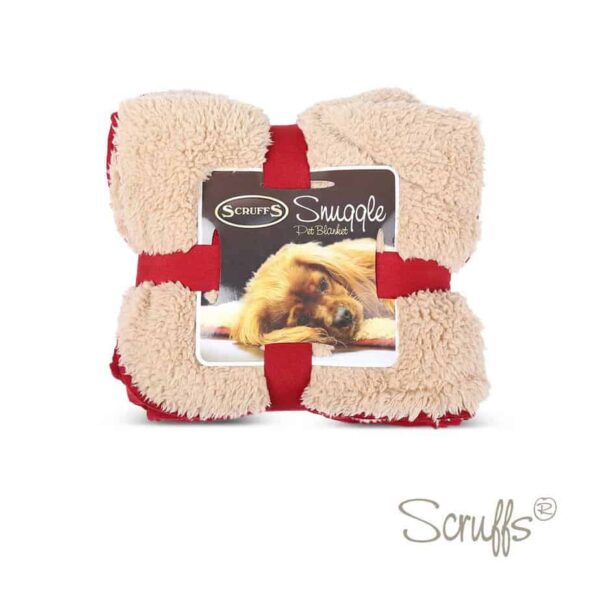 Scruffs Snuggle Blanket Red for Cats