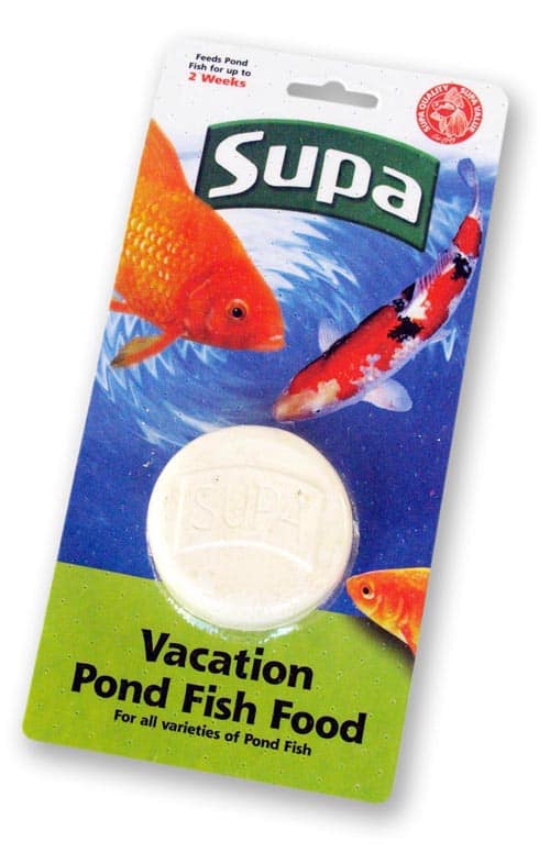 Supa Vacation Pond Fish Food Holiday Food Fish Trusty Pet
