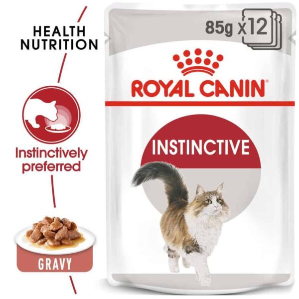 Royal Canin Instinctive Adult In Gravy Wet Cat Food