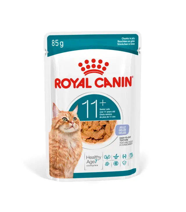 Royal Canin Ageing 11+ Senior In Jelly Wet Cat Food - Image 2