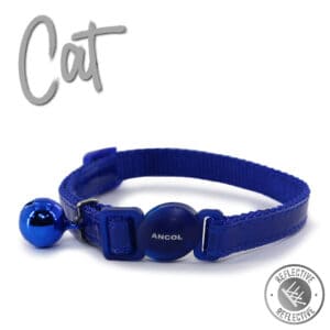 Cat Collar Gloss Blue