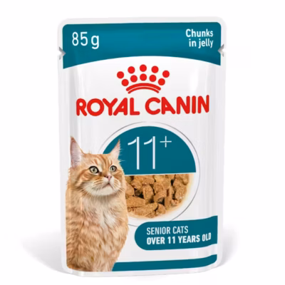 Royal Canin Ageing 11+ Senior In Jelly Wet Cat Food