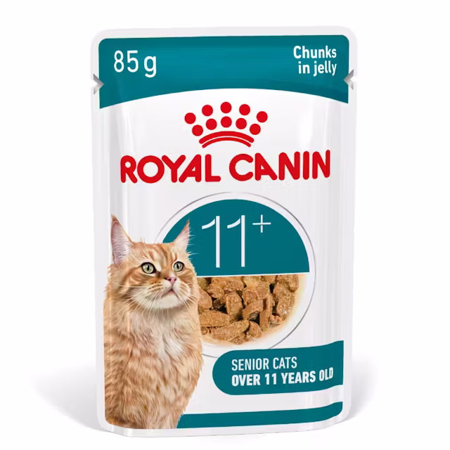 Royal Canin Ageing 11+ Senior In Jelly Wet Cat Food