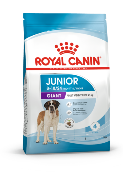 ROYAL CANIN Size Health Nutrition Junior Giant Dry Pet Food for Dog
