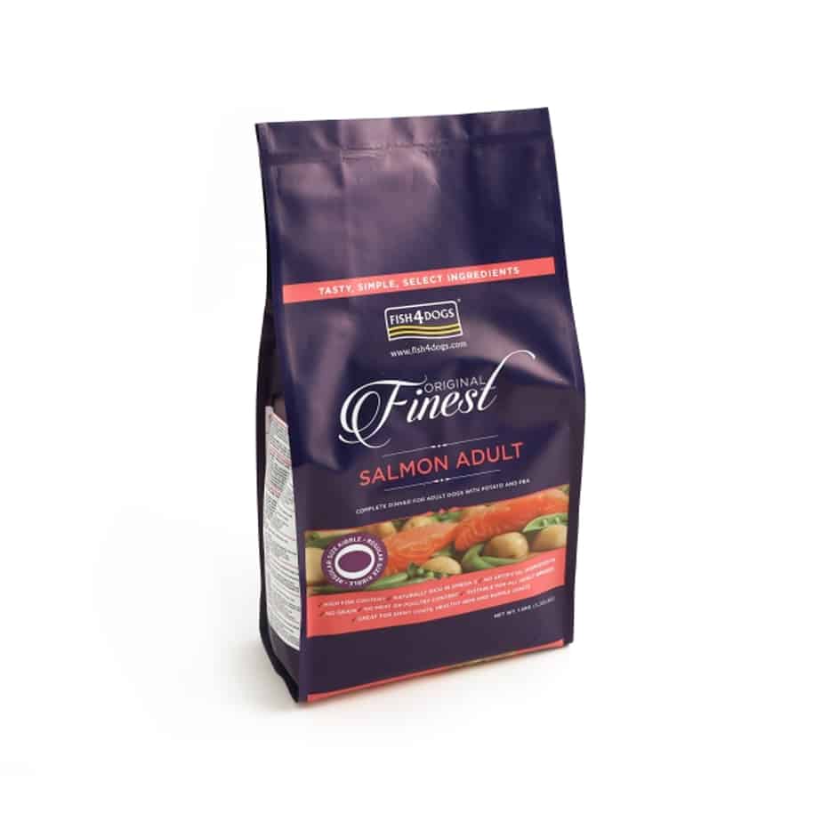 Finest Adult Salmon Complete Regular Bite Fish4Dogs Dry Dog Food