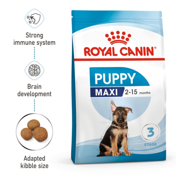 ROYAL CANIN Size Health Nutrition Puppy Maxi Dry Pet Food for Dog